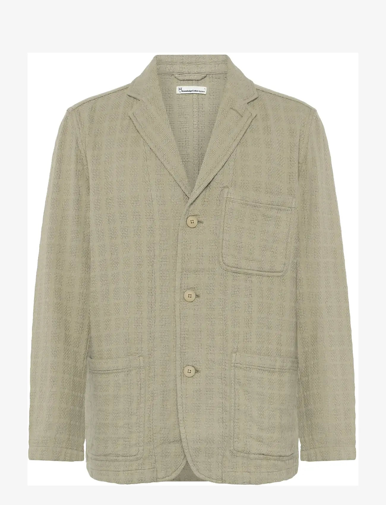 Knowledge Cotton Apparel - Structure blazer - single breasted blazers - twill - 1