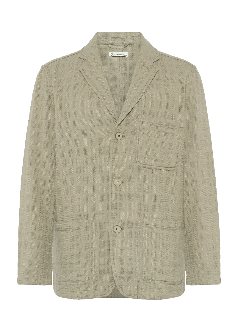 Knowledge Cotton Apparel - Structure blazer - single breasted blazers - twill - 1