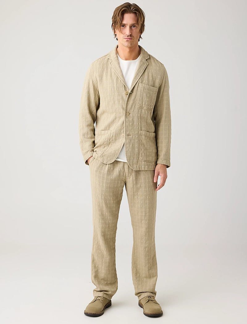 Knowledge Cotton Apparel - Structure blazer - single breasted blazers - twill - 0