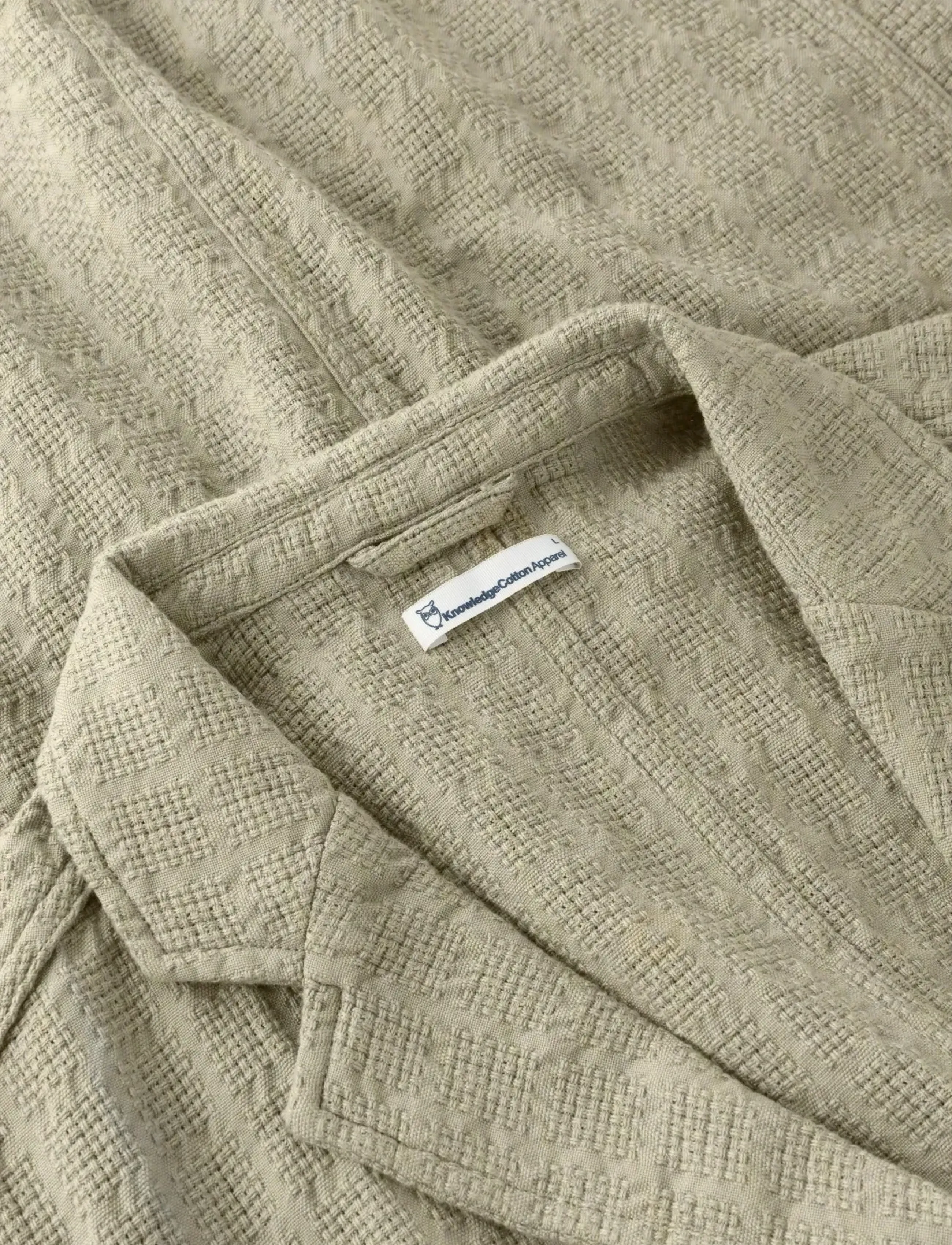 Knowledge Cotton Apparel - Structure blazer - enkelknäppta kavajer - twill - 4