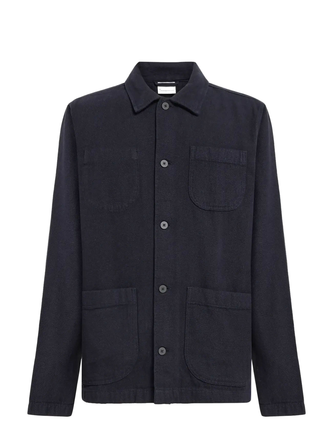 Knowledge Cotton Apparel Canvas overshirt - Kleidung - NIGHT SKY / navy