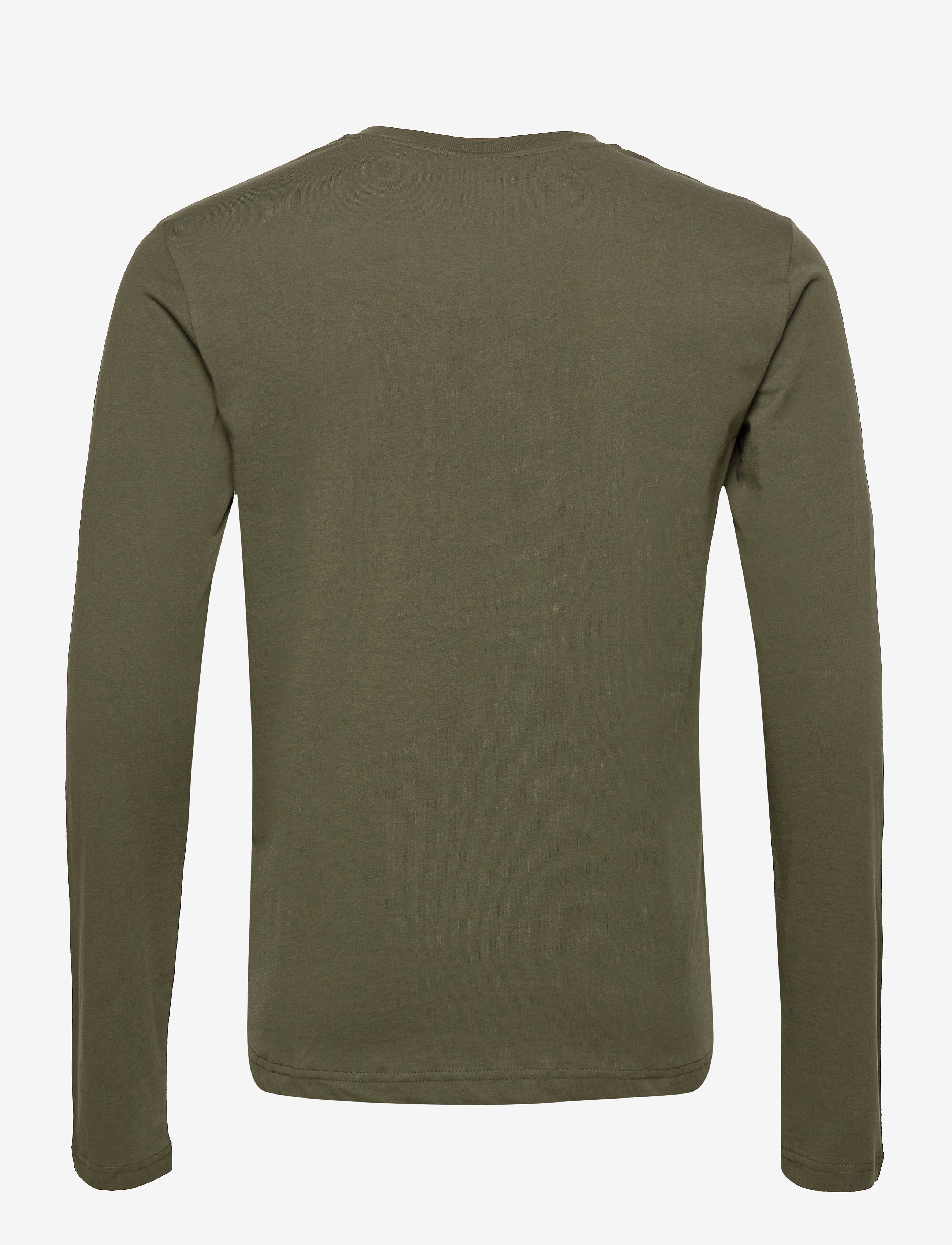 Knowledge Cotton Apparel - LOCUST transfer LS tee - GOTS/Vegan - forrest night - 1