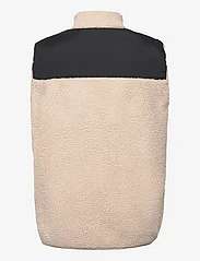 Knowledge Cotton Apparel - Teddy fleece hood vest with rib sto - mellomlagsjakker - item color - 1