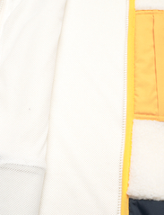 Knowledge Cotton Apparel - Teddy polyester zip sweat - GRS/Veg - vesten - egret - 4