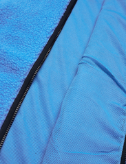 Knowledge Cotton Apparel - Teddy fleece zip sweat - GRS/Vegan - dressipluusid - azure blue - 6