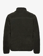 Knowledge Cotton Apparel - Teddy fleece zip sweat - GRS/Vegan - sweatshirts - forrest night - 1