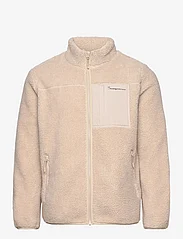 Knowledge Cotton Apparel - Teddy fleece zip sweat - GRS/Vegan - sporta džemperi - item colour - 1