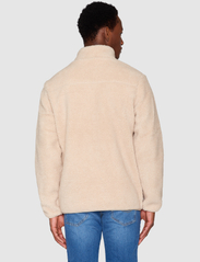 Knowledge Cotton Apparel - Teddy fleece zip sweat - GRS/Vegan - sporta džemperi - item colour - 3