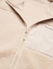 Knowledge Cotton Apparel - Teddy fleece zip sweat - GRS/Vegan - sporta džemperi - item colour - 5