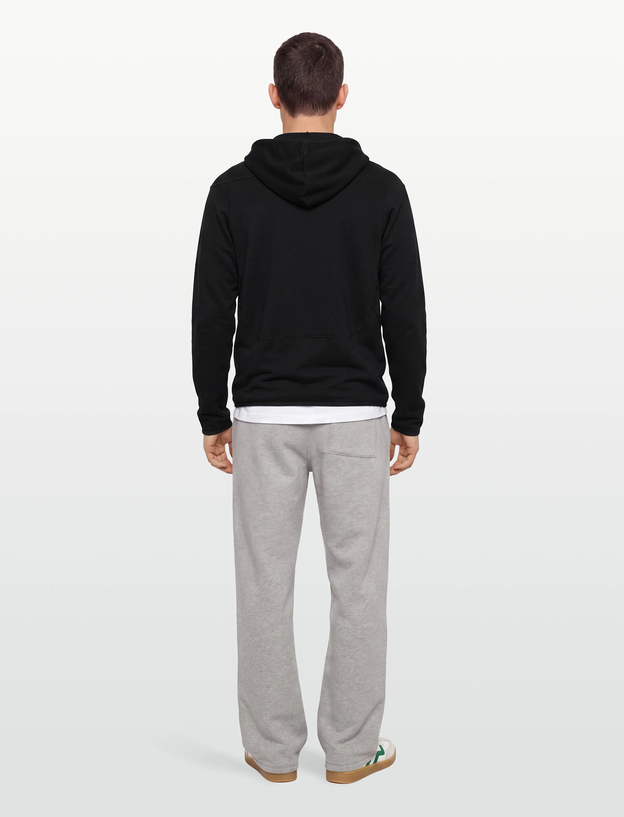 Knowledge Cotton Apparel - Dynamic wool fleece hoodie - fleece-pullover - black jet - 4
