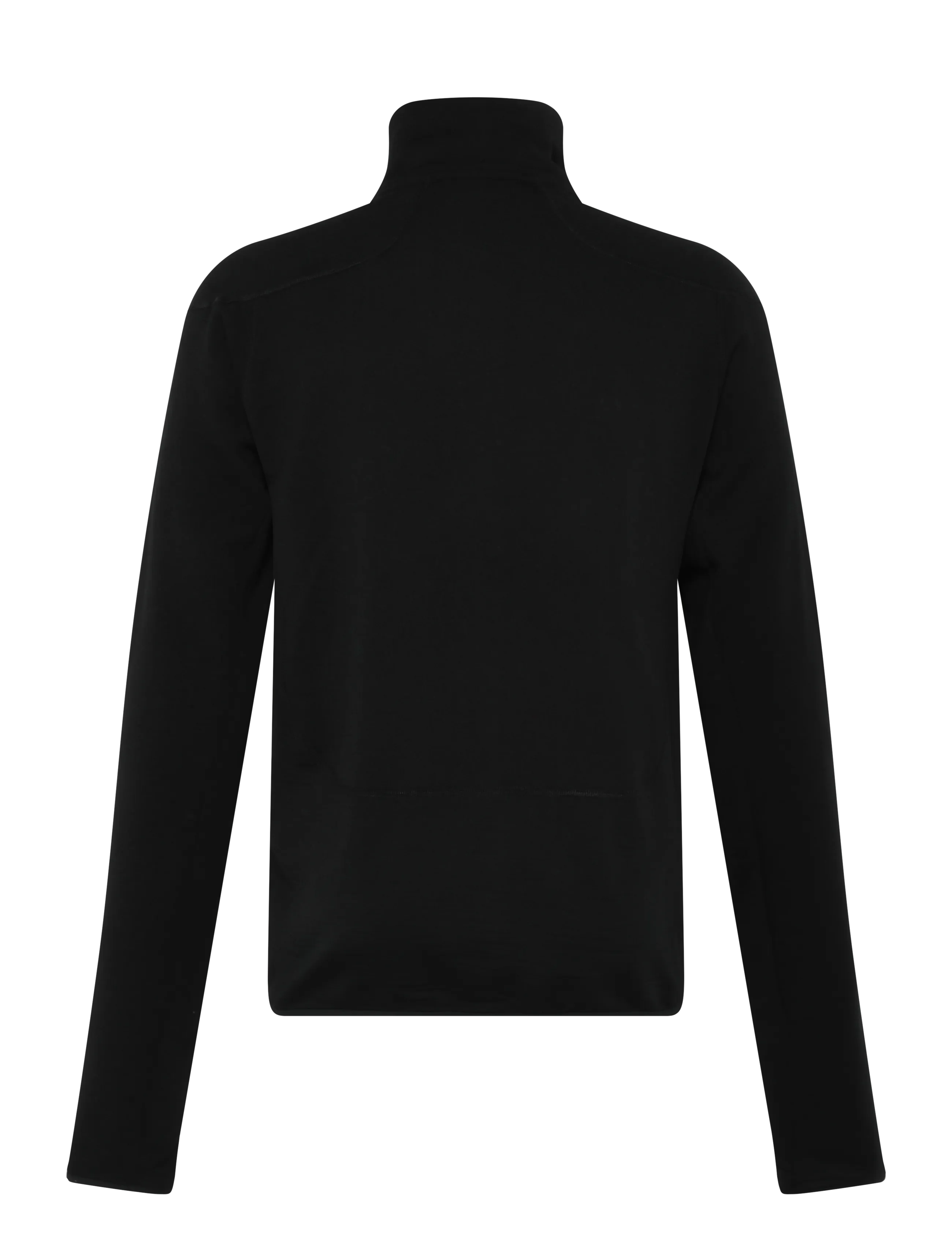 Knowledge Cotton Apparel - Dynamic wool fleece full zip - frühlingsjacken - black jet - 1
