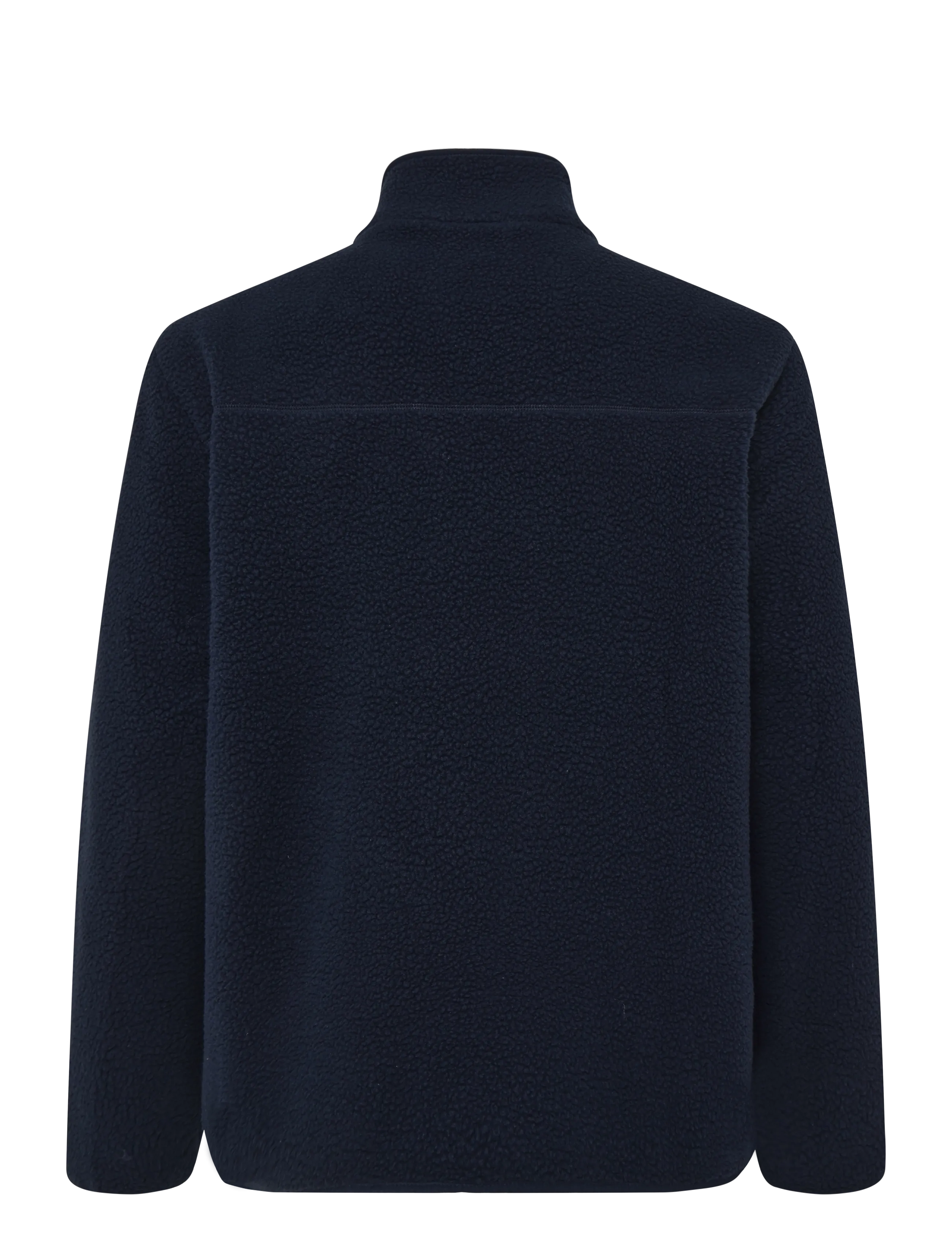 Knowledge Cotton Apparel - Loose Fit Zip Fleece - GRS/Vegan - sweatshirts - night sky - 1
