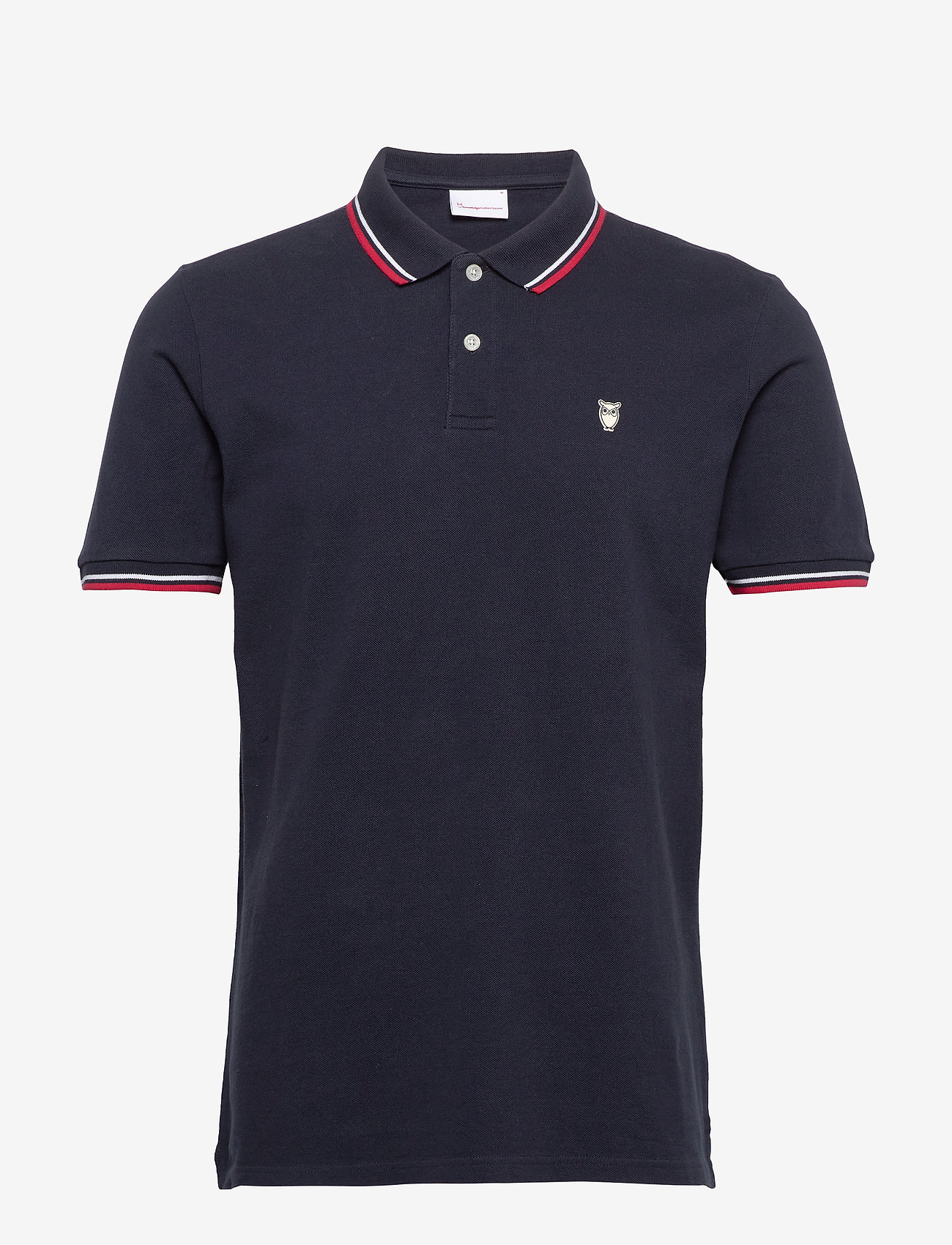 Knowledge Cotton Apparel - Pique Polo -  GOTS - total eclipse - 0