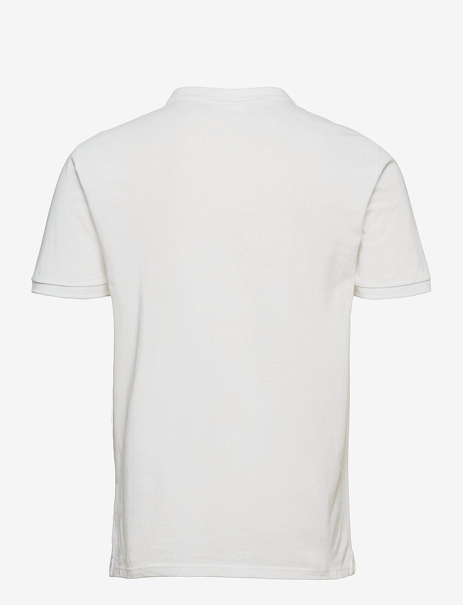 Knowledge Cotton Apparel - TOKE basic badge polo - GOTS/Vegan - kurzärmelig - bright white - 1