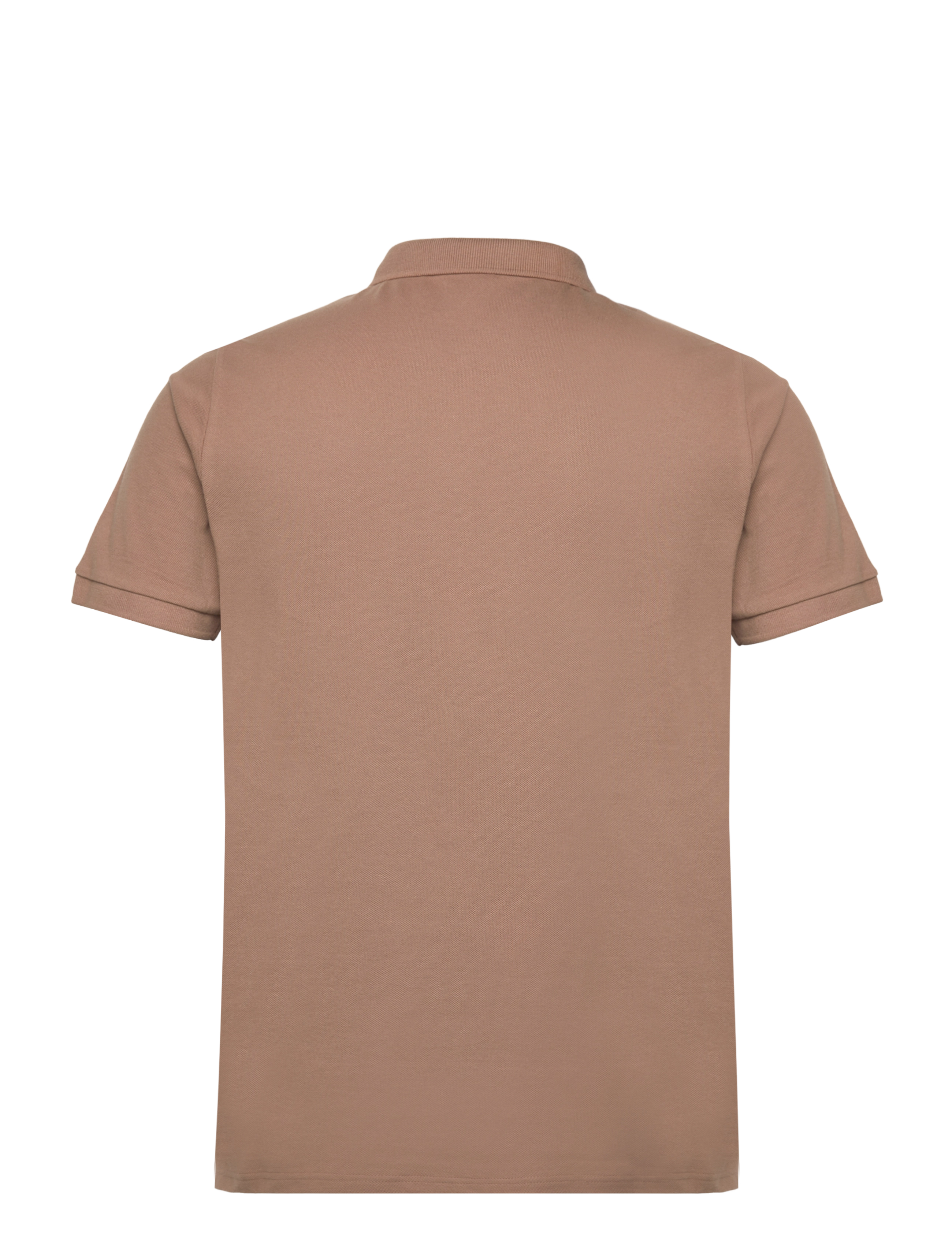 Knowledge Cotton Apparel - Basic badge polo - GOTS/Vegan - poloer - chocolate malt - 2