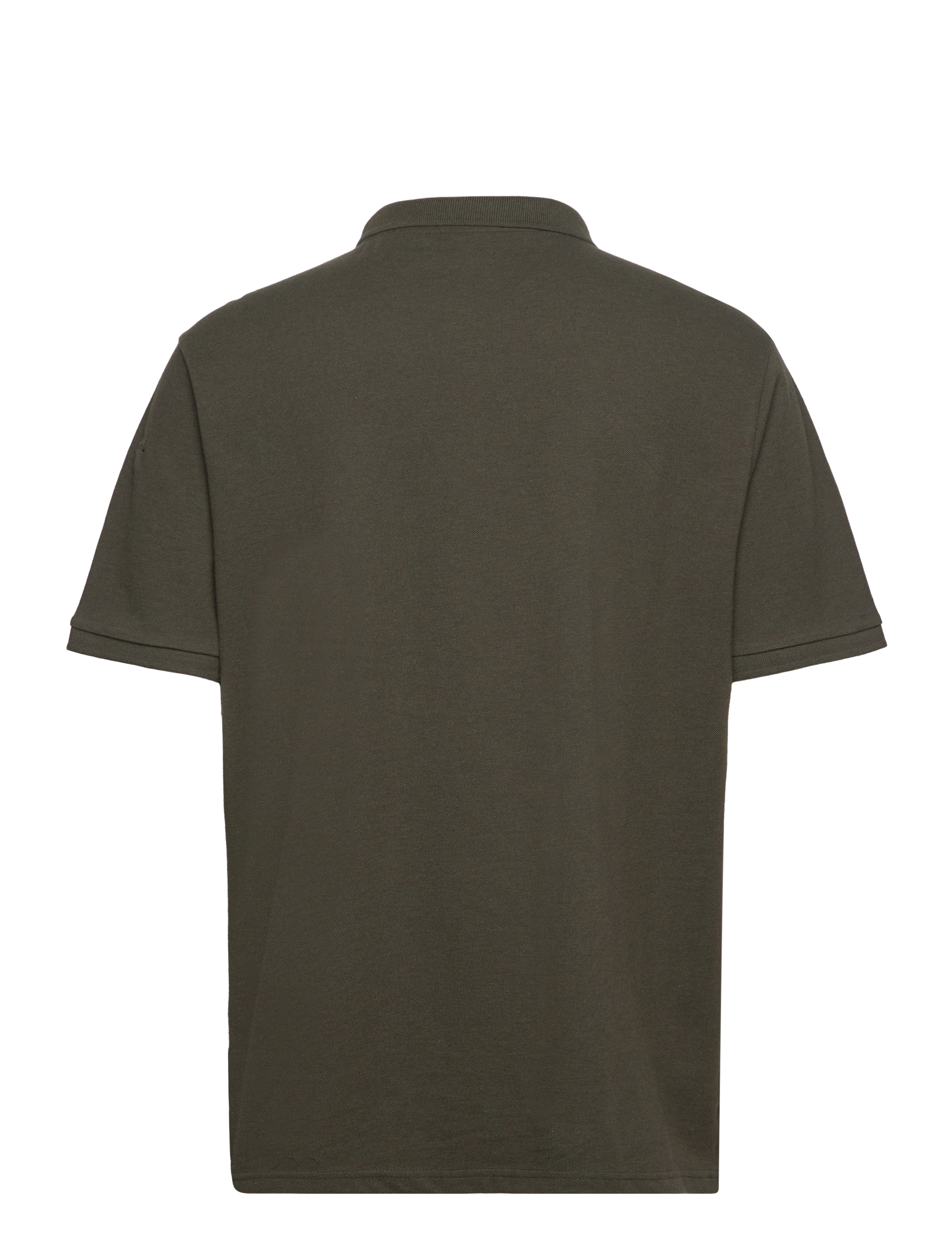 Knowledge Cotton Apparel - Basic badge polo - GOTS/Vegan - lühikeste varrukatega polod - green melange - 2
