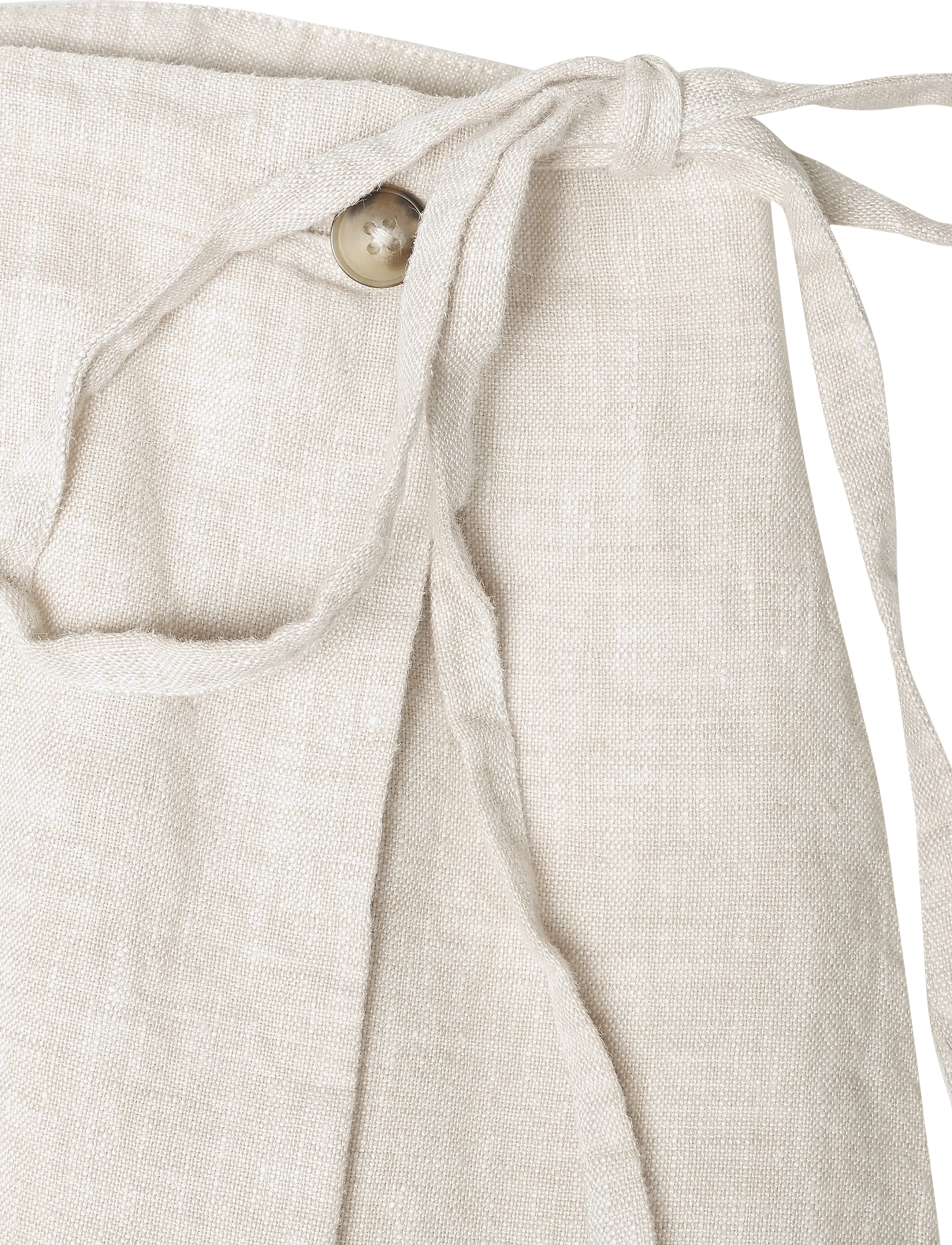 Knowledge Cotton Apparel - Linen wrap short skirt - GOTS/Vegan - hõlmikseelikud - light feather gray - 2