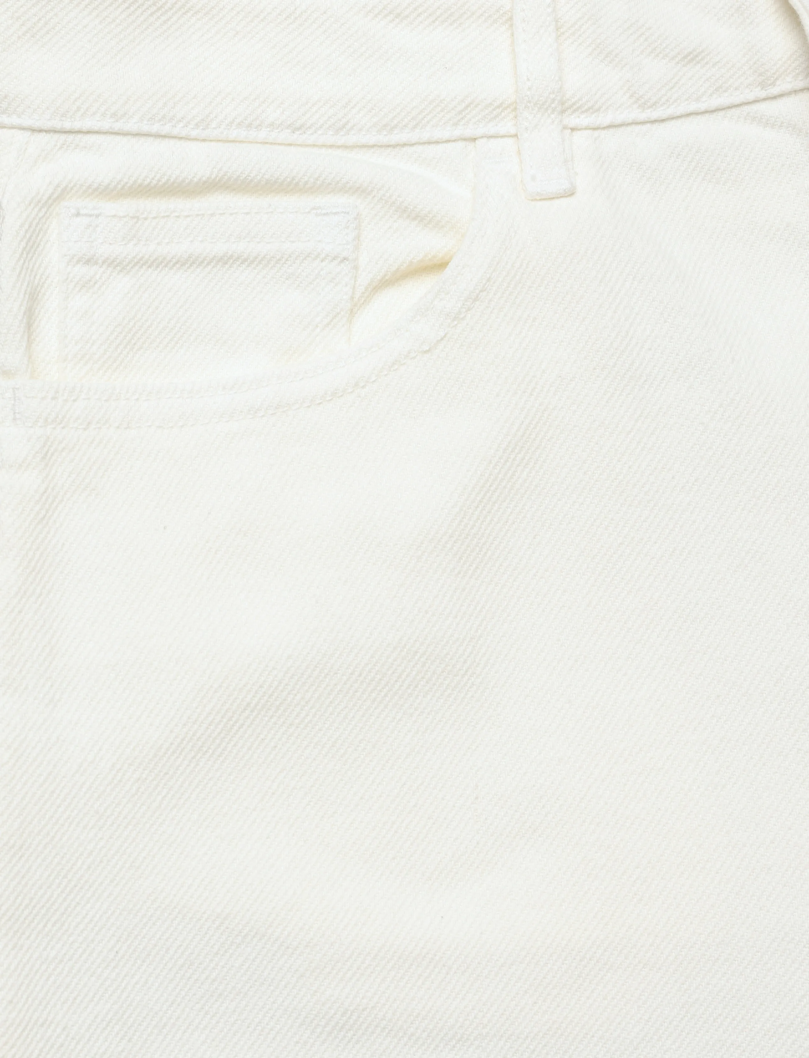 Knowledge Cotton Apparel - Gale straight twill shorts - sommerschnäppchen - egret - 4