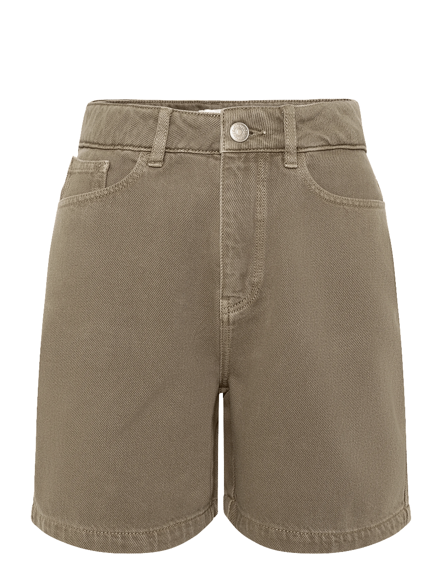 Knowledge Cotton Apparel - Gale straight twill shorts - freizeitshorts - tiramisu - 0