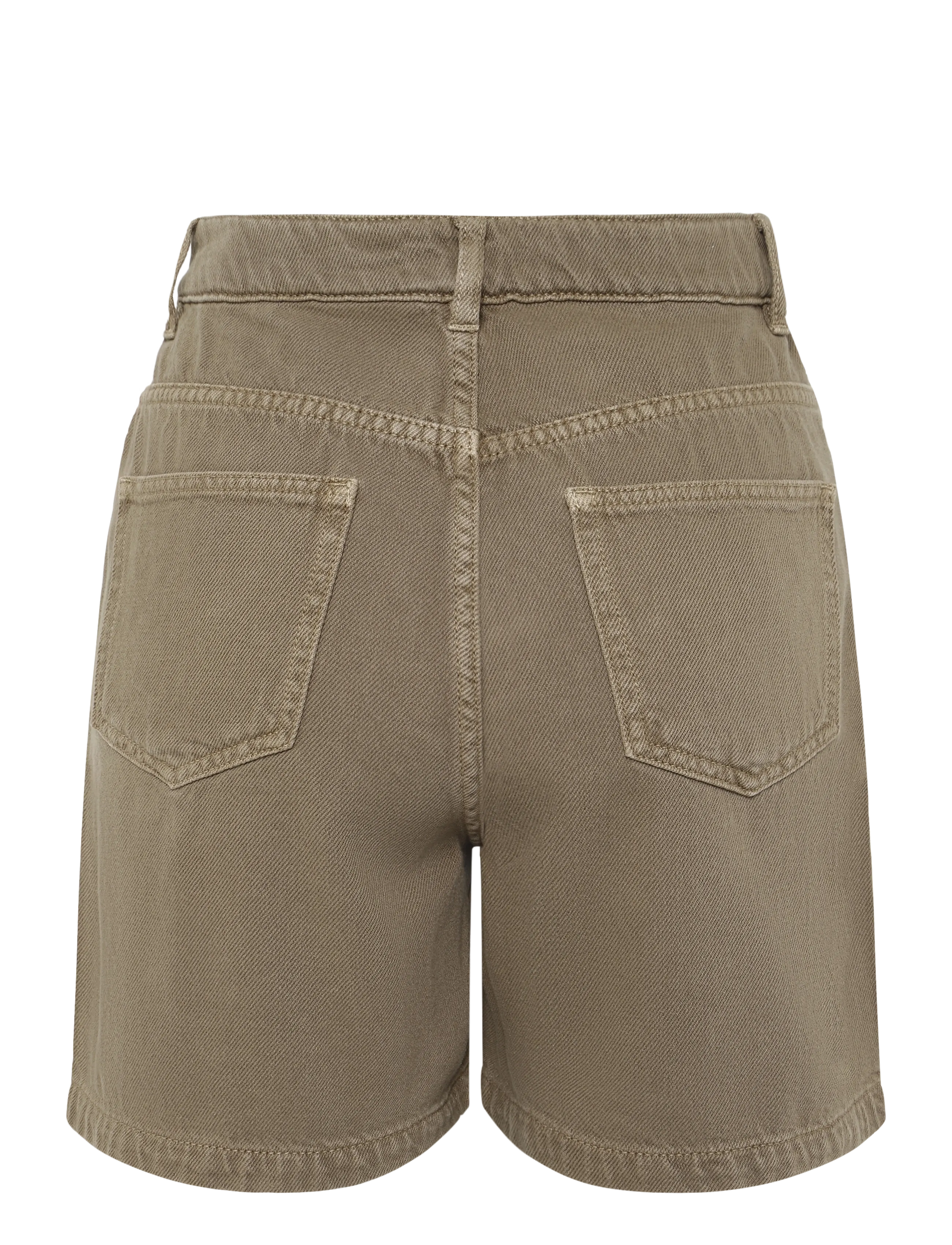 Knowledge Cotton Apparel - Gale straight twill shorts - freizeitshorts - tiramisu - 1