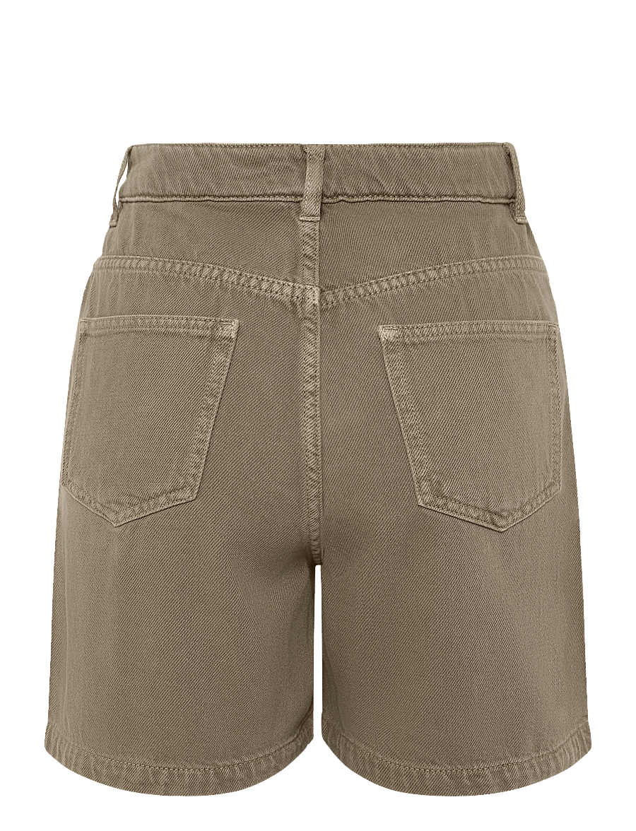 Knowledge Cotton Apparel - Gale straight twill shorts - freizeitshorts - tiramisu - 1