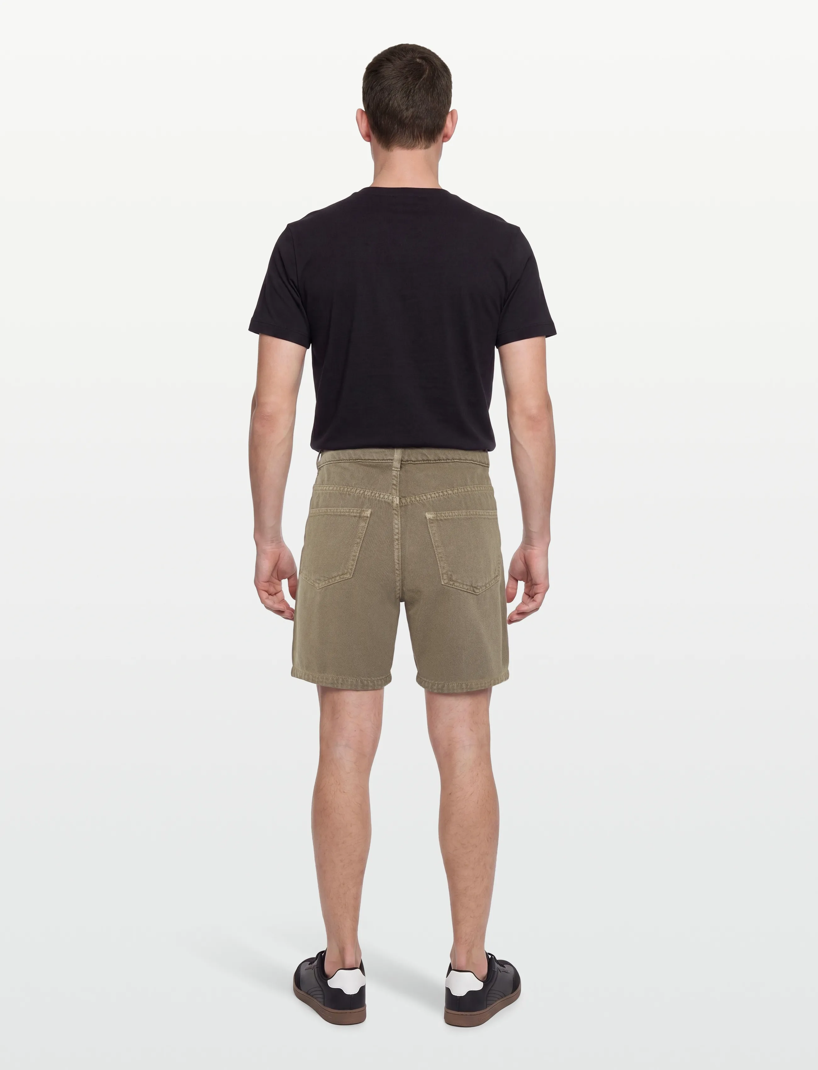 Knowledge Cotton Apparel - Gale straight twill shorts - vabaaja lühikesed püksid - tiramisu - 4