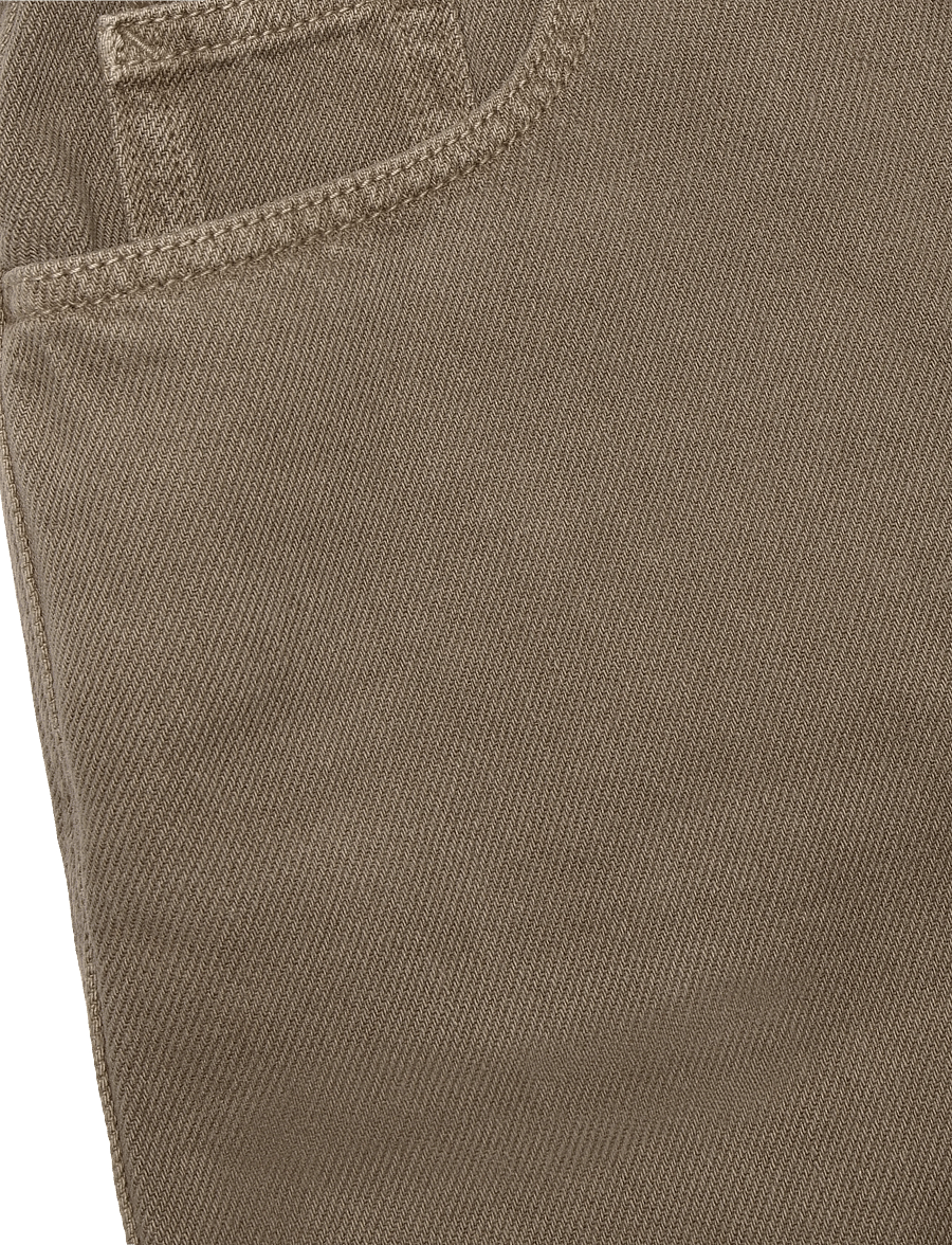 Knowledge Cotton Apparel - Gale straight twill shorts - freizeitshorts - tiramisu - 4