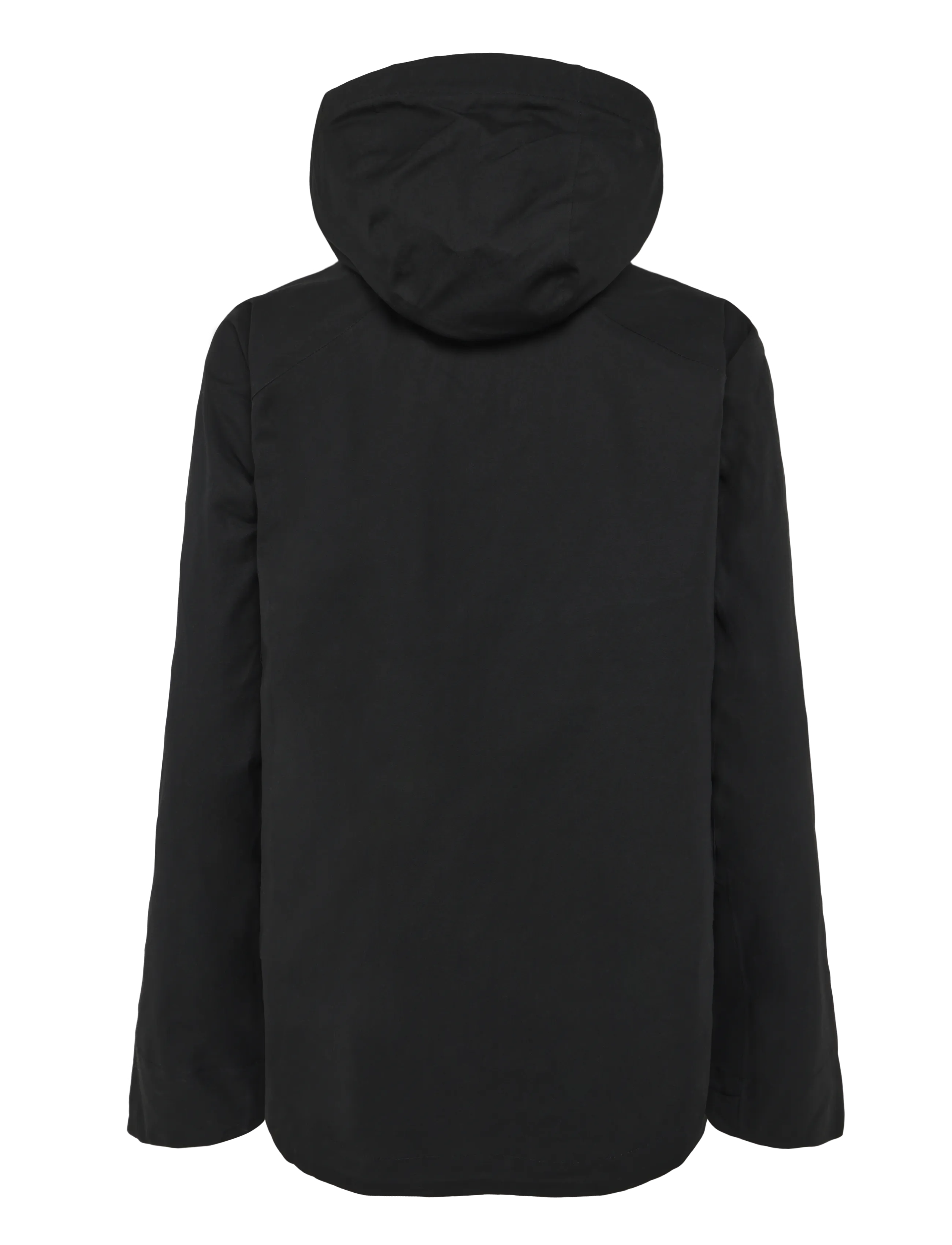 Knowledge Cotton Apparel - Vent canvas 270 shell jacket - black jet - 1