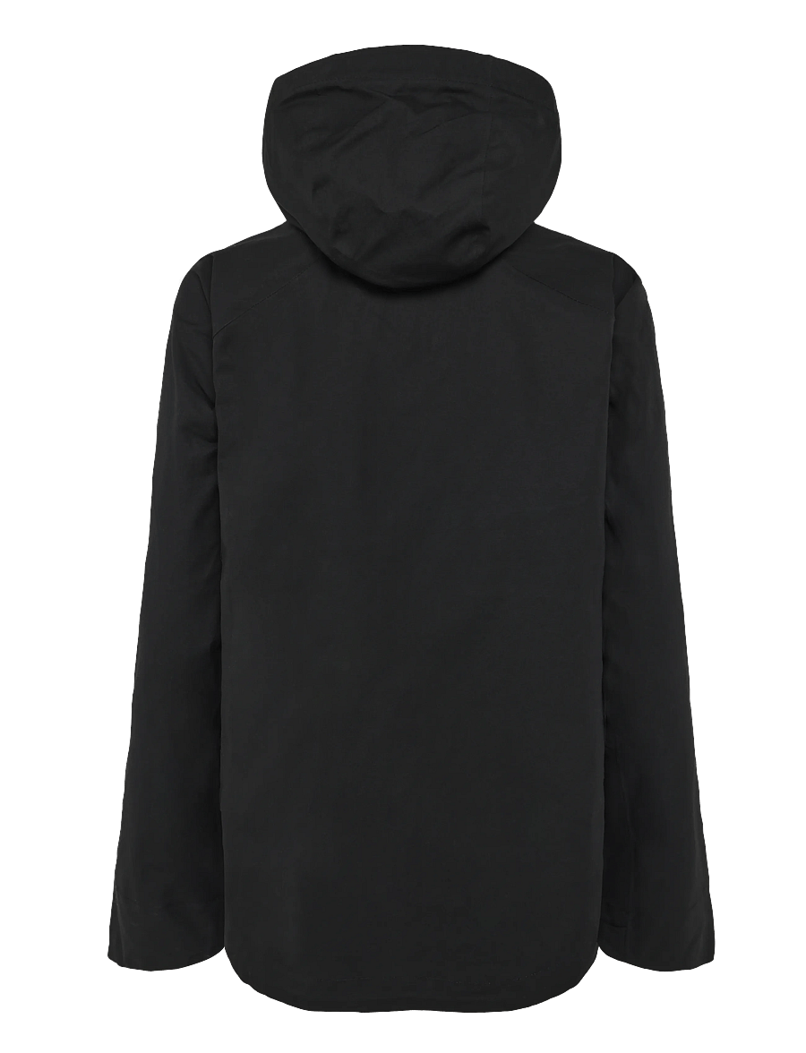 Knowledge Cotton Apparel - Vent canvas 270 shell jacket - black jet - 1