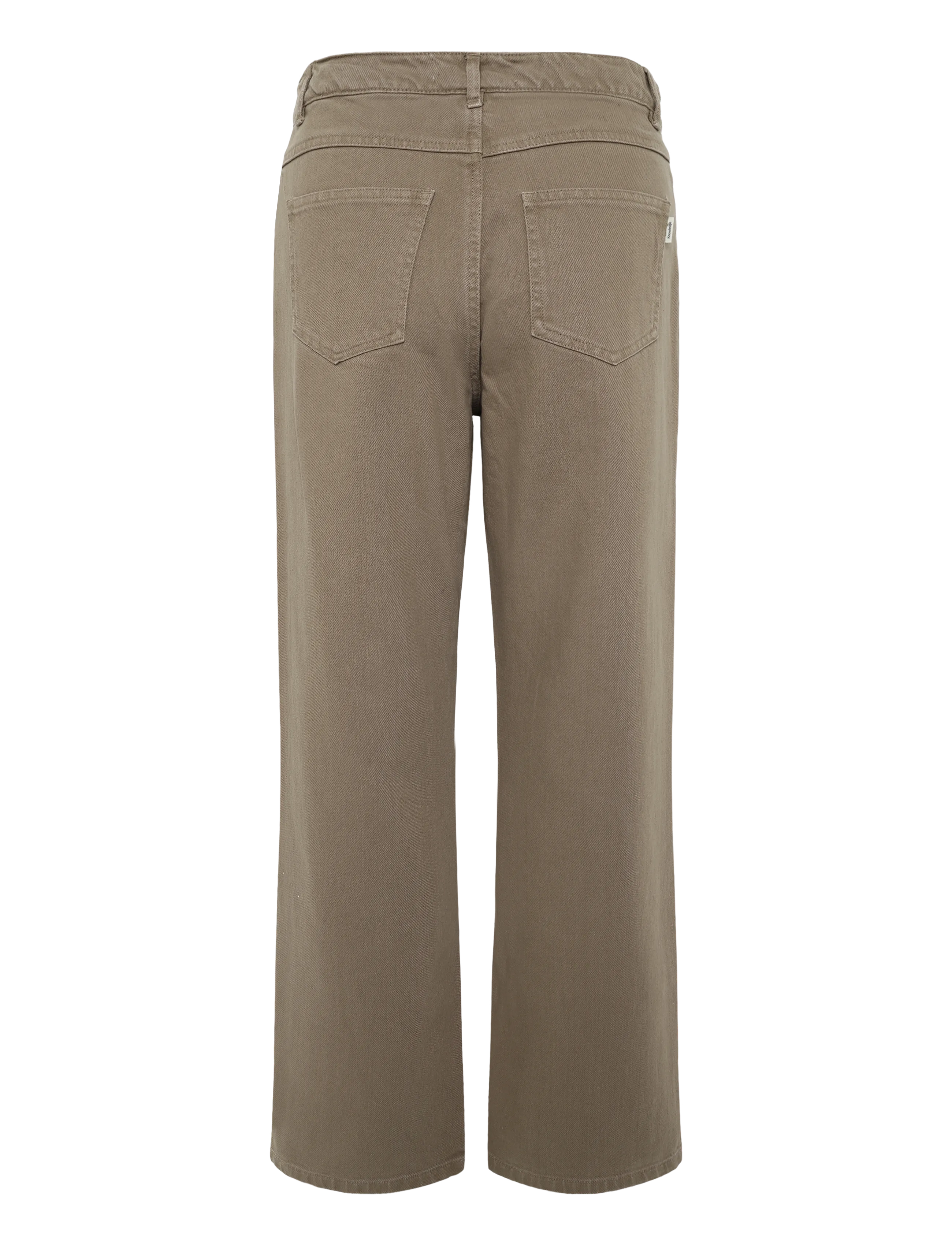 Knowledge Cotton Apparel - Gale regular twill pants - tapered jeans - tiramisu - 1