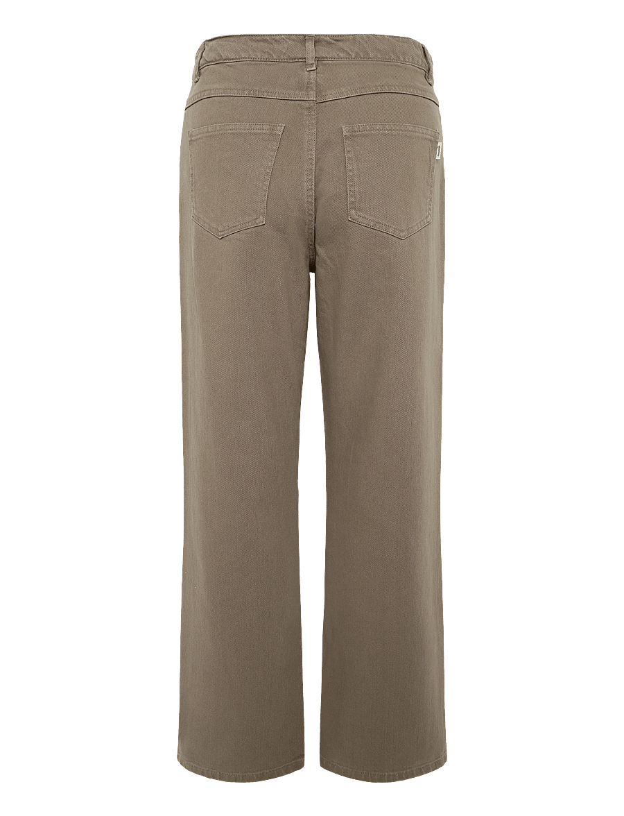 Knowledge Cotton Apparel - Gale regular twill pants - tapered jeans - tiramisu - 1