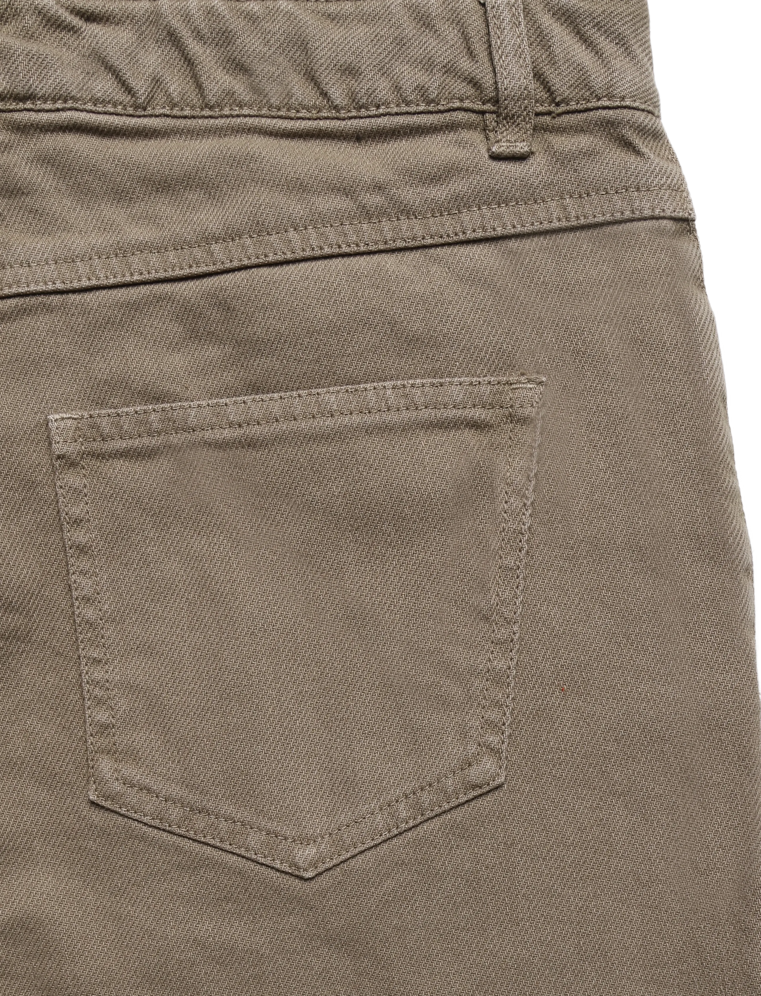 Knowledge Cotton Apparel - Gale regular twill pants - tapered jeans - tiramisu - 4