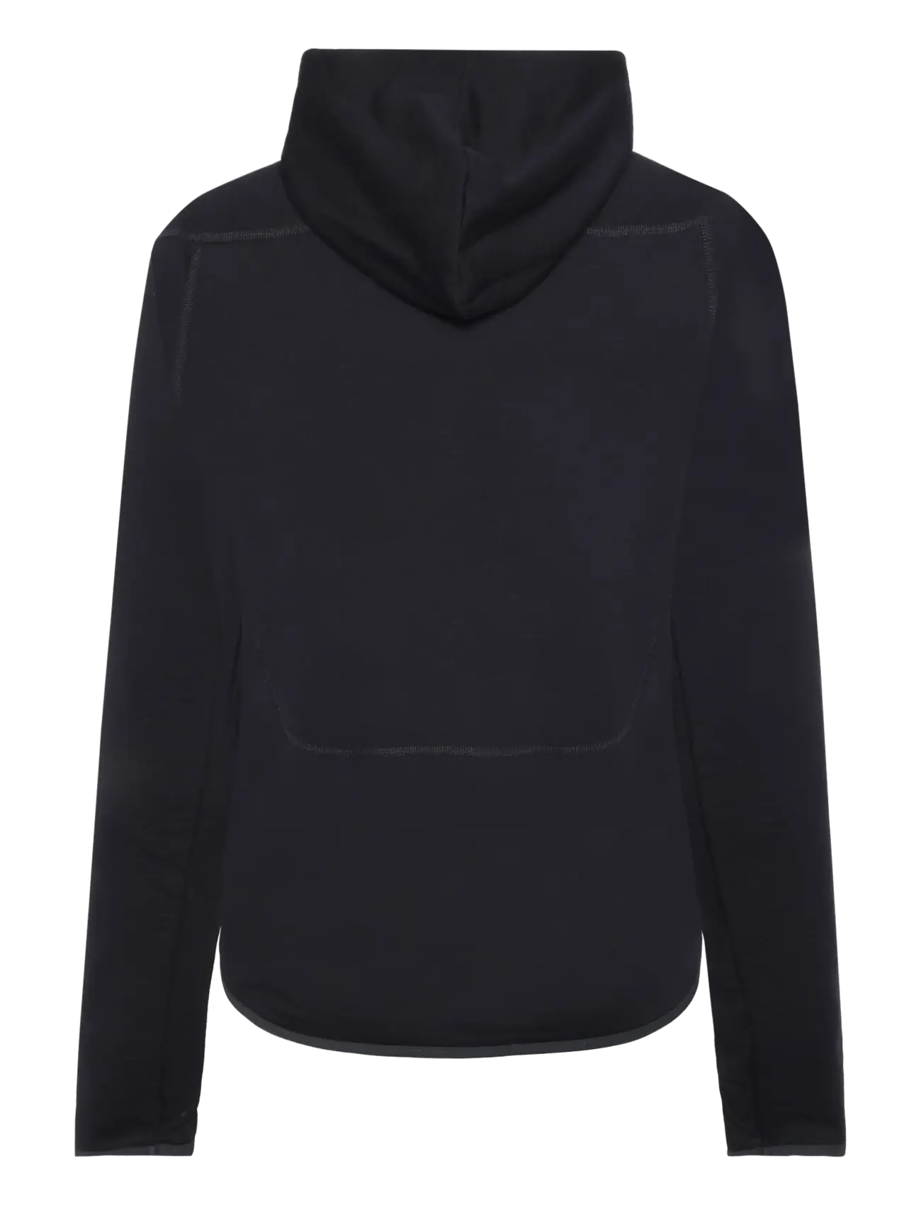 Knowledge Cotton Apparel - Dynamic wool fleece hoodie - wool jackets - black jet - 1