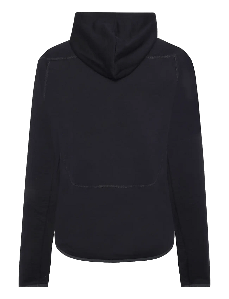 Knowledge Cotton Apparel - Dynamic wool fleece hoodie - wolljacken - black jet - 1