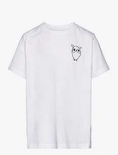 Whale back print t-shirt - GOTS/Veg, Knowledge Cotton Apparel