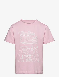 Road trip printed t-shirt - GOTS/Ve, Knowledge Cotton Apparel
