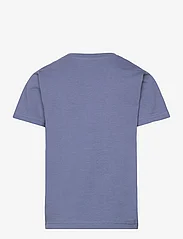 Knowledge Cotton Apparel - Regular big owl t-shirt - GOTS/Vega - lyhythihaiset - moonlight blue - 1