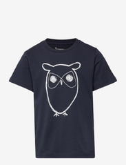 Regular big owl t-shirt - GOTS/Vega - TOTAL ECLIPSE