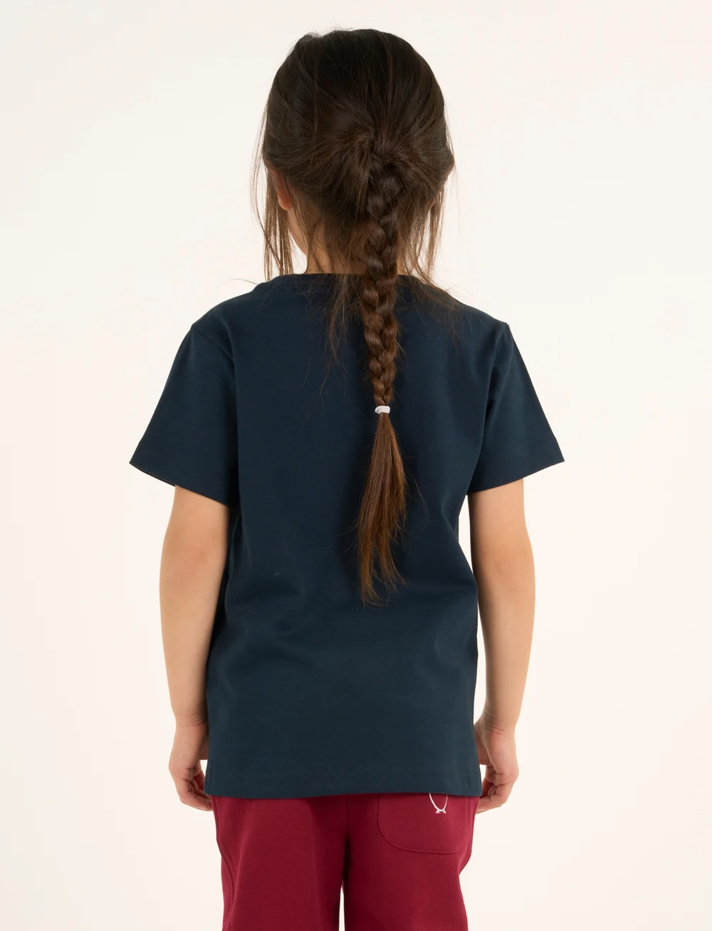 Knowledge Cotton Apparel - Regular big owl t-shirt - GOTS/Vega - kortermede t-skjorter - total eclipse - 3