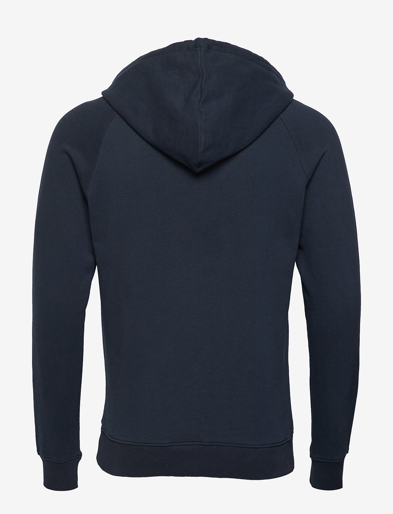 Knowledge Cotton Apparel - ELM small owl hoodie sweat - GOTS/V - total eclipse - 1