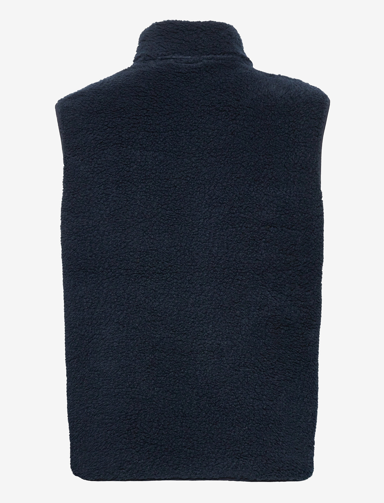 Knowledge Cotton Apparel - ELM zip teddy fleece sweat - total eclipse - 2