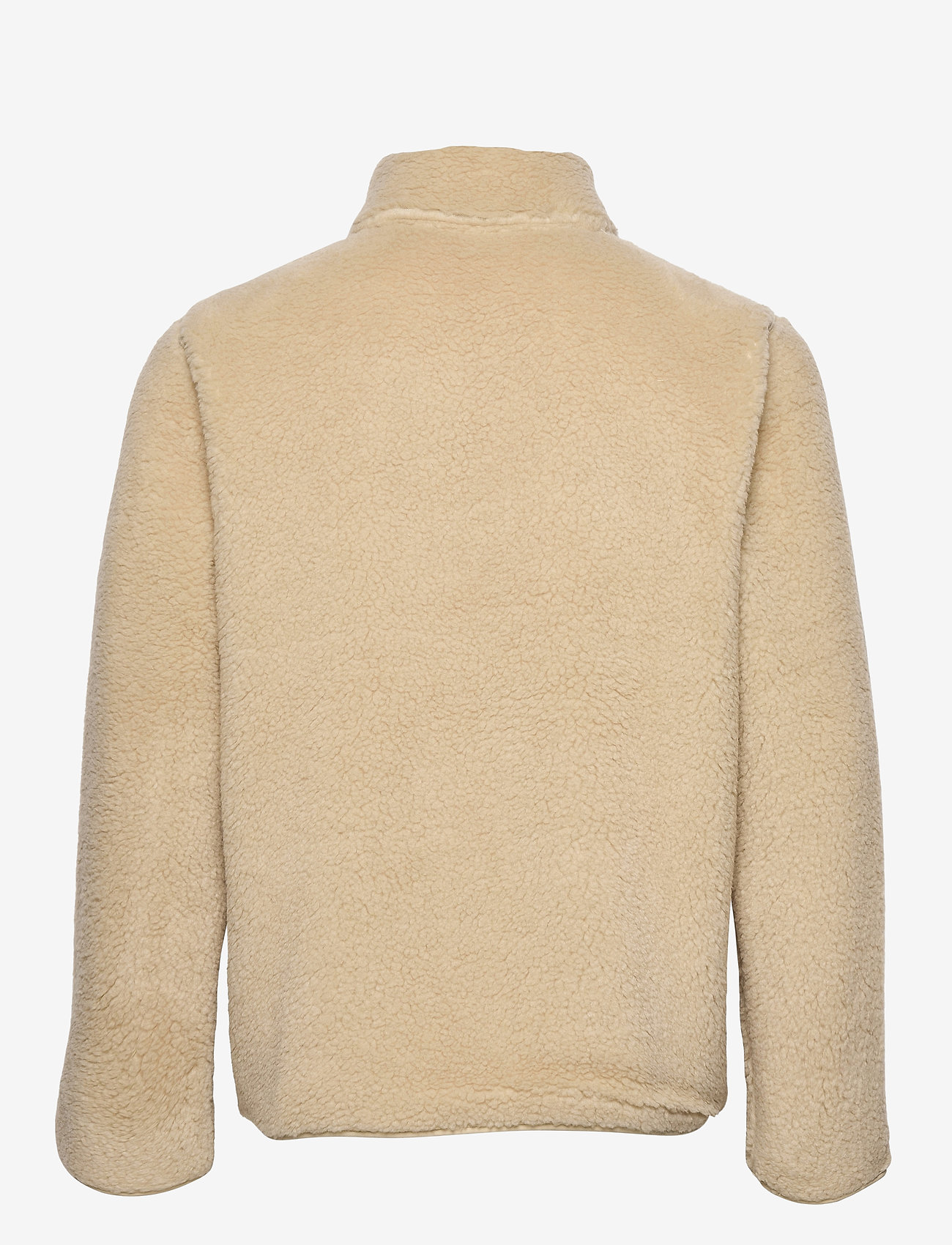 Knowledge Cotton Apparel - ELM zip teddy fleece sweat - Vegan - item colour - 1