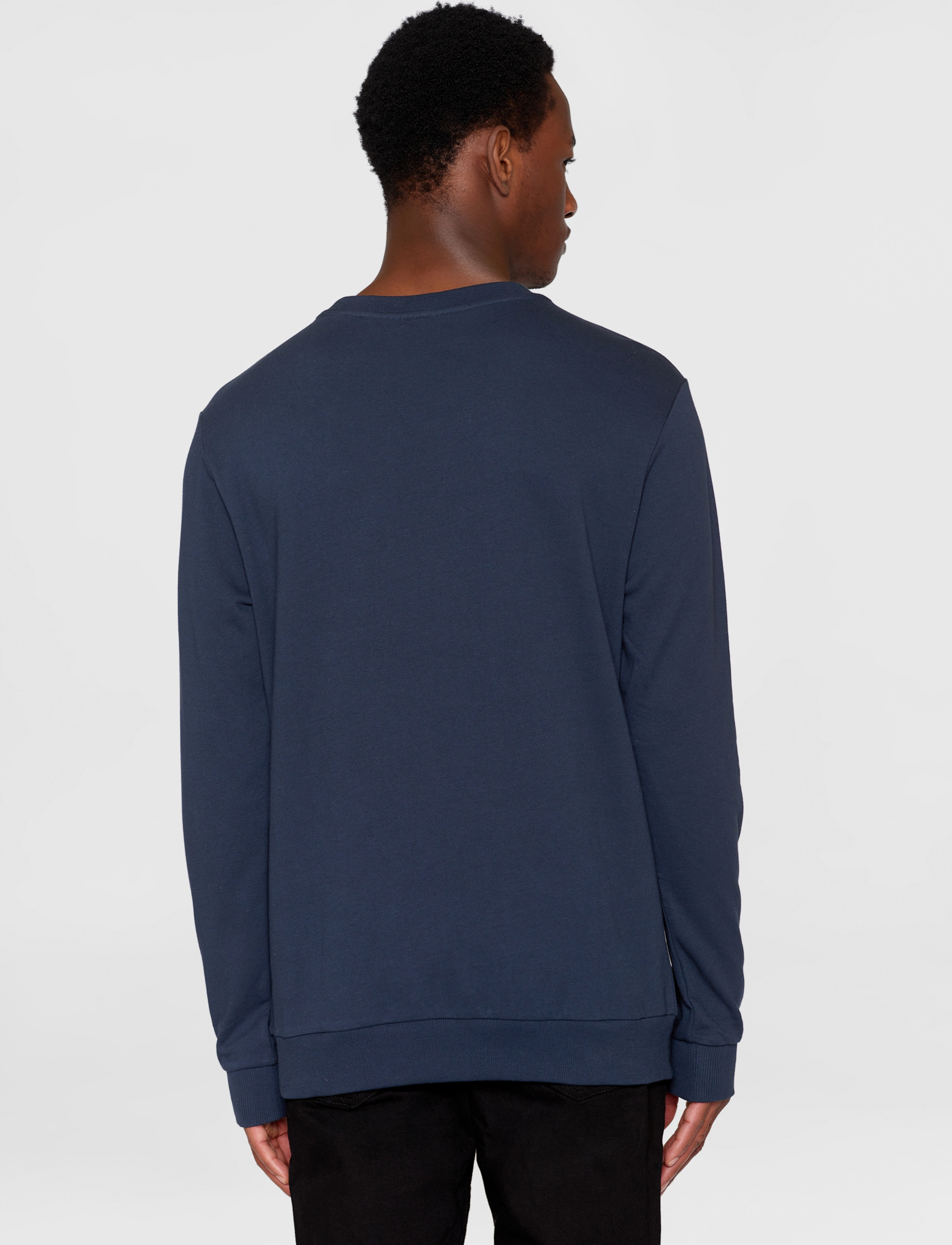 Knowledge Cotton Apparel - ELM knowledgecotton sweat - GOTS/Ve - total eclipse - 3
