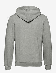 Knowledge Cotton Apparel - Knowledge hood zip sweat - GOTS/Veg - megztiniai ir džemperiai - grey melange - 1