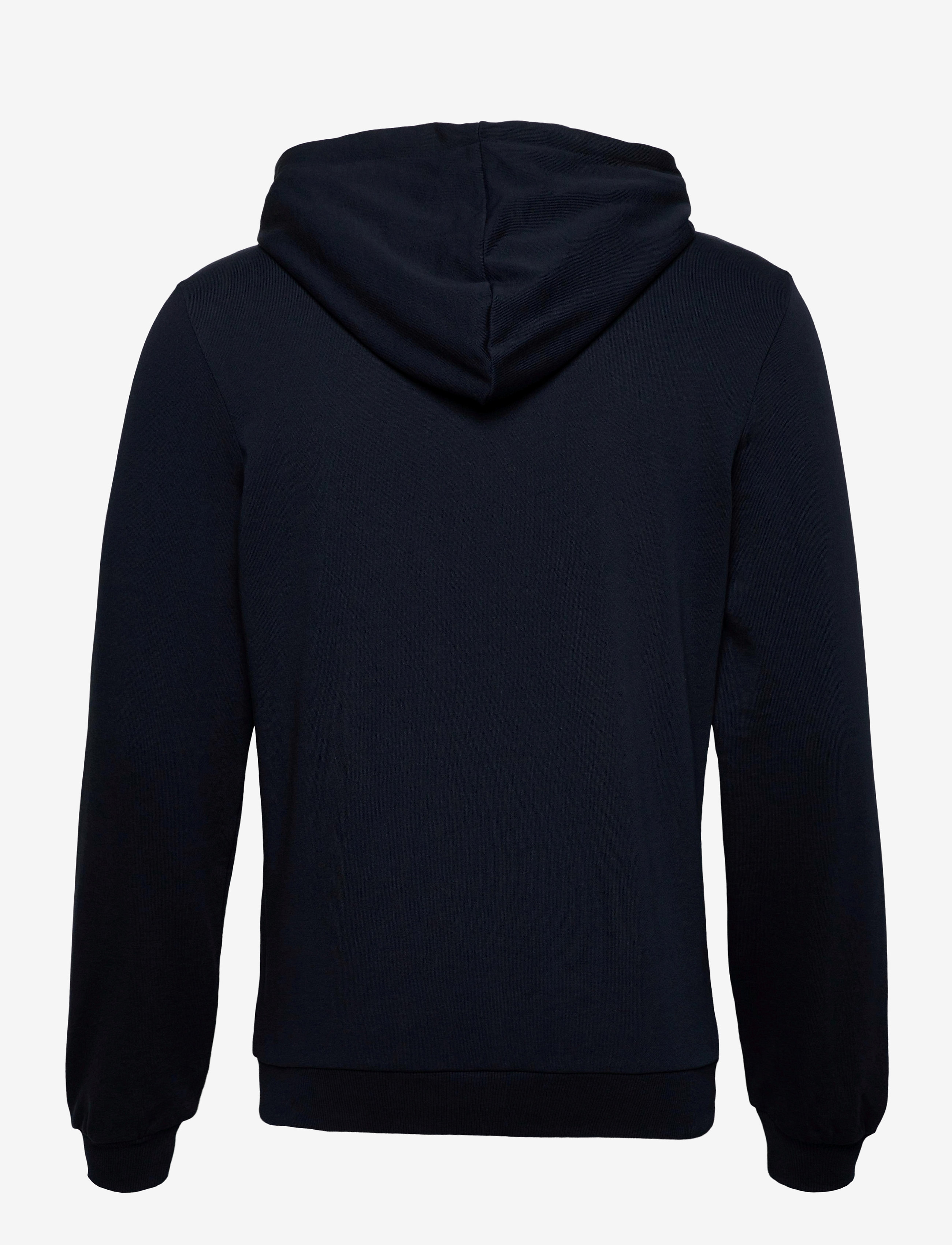 Knowledge Cotton Apparel - Knowledge hood zip sweat - GOTS/Veg - total eclipse - 1