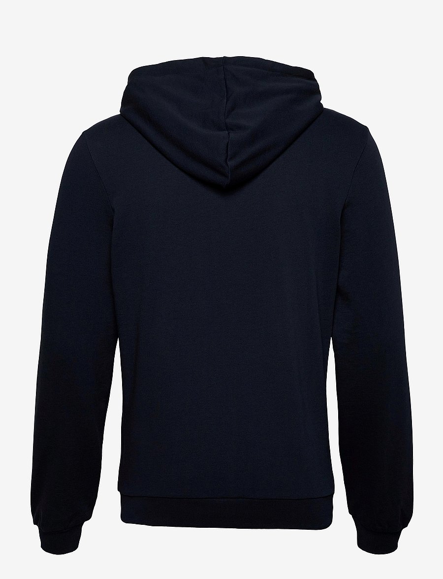 Knowledge Cotton Apparel - Knowledge hood zip sweat - GOTS/Veg - total eclipse - 1