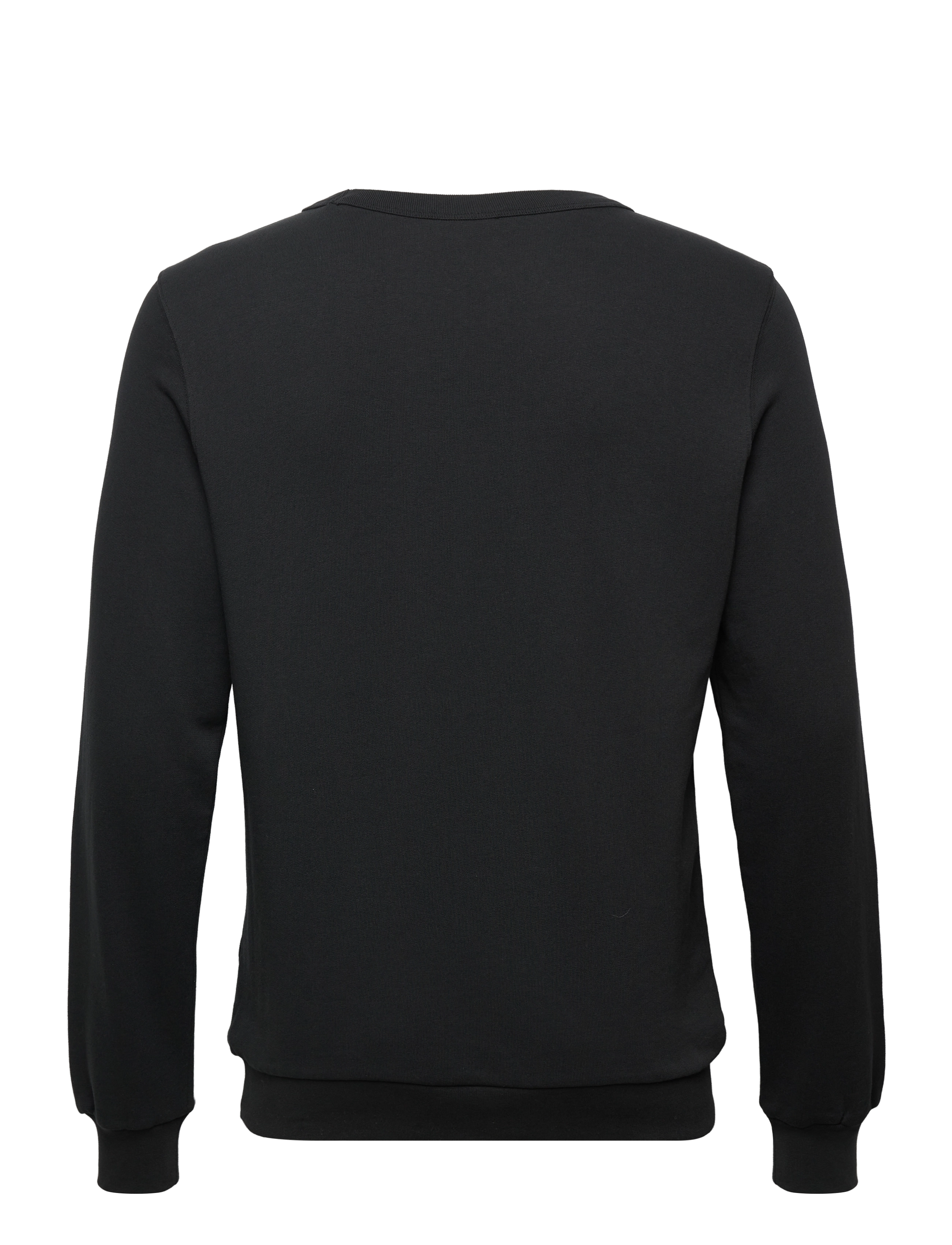 Knowledge Cotton Apparel - ERIK basic badge sweat - GOTS/Vegan - dressipluusid - black jet - 1