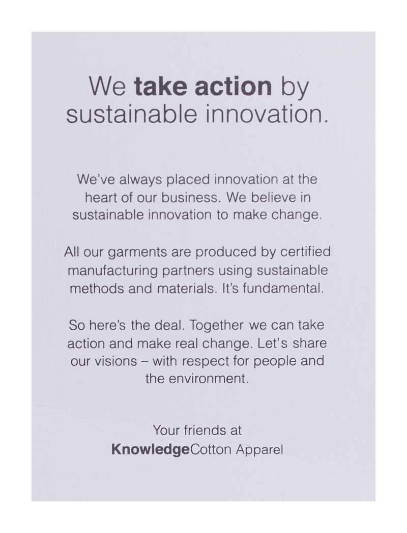 Knowledge Cotton Apparel - ERIK basic badge sweat - GOTS/Vegan - sweatshirts - black jet - 3