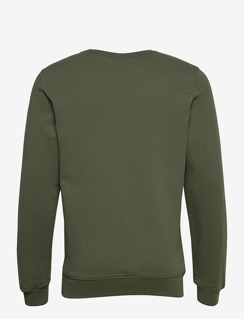 Knowledge Cotton Apparel - ERIK basic badge sweat - GOTS/Vegan - sweatshirts - forrest night - 1