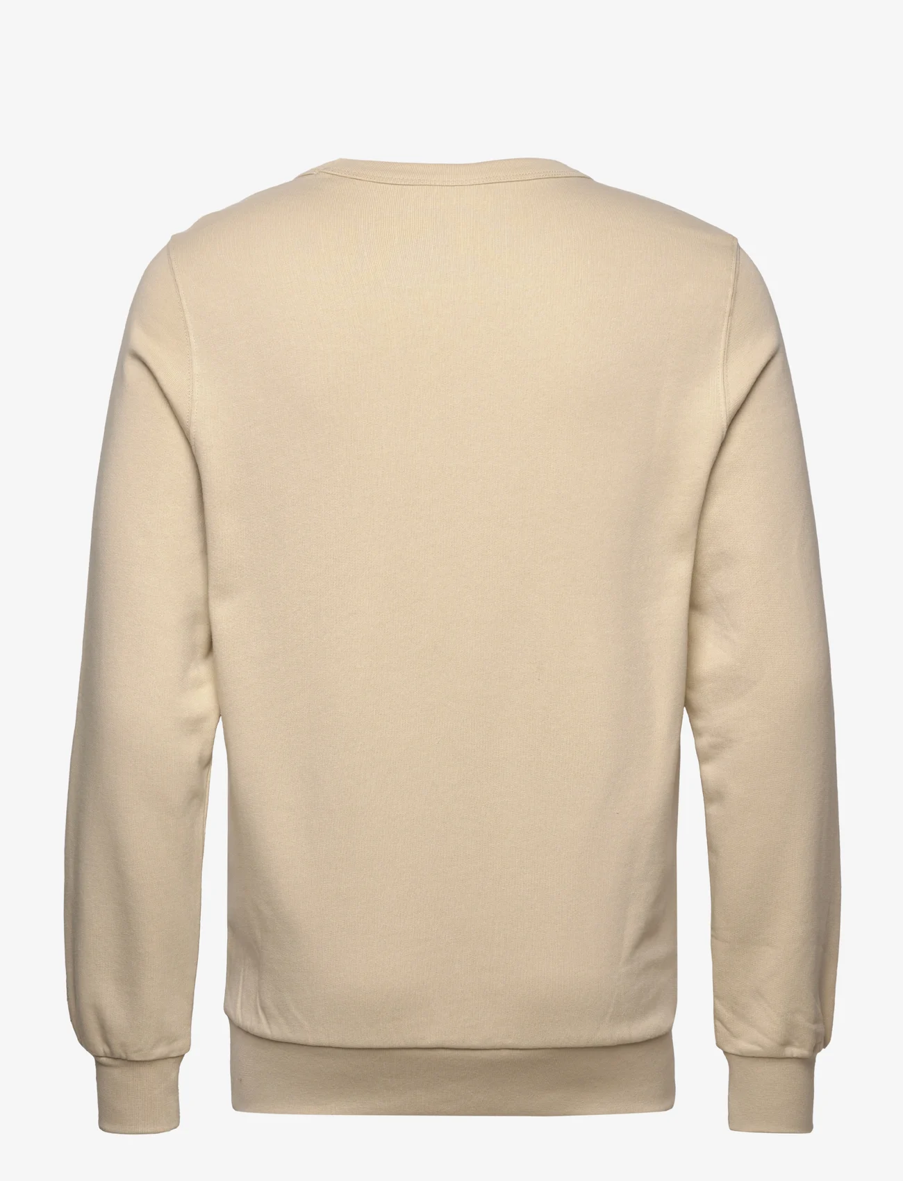 Knowledge Cotton Apparel - ERIK basic badge sweat - GOTS/Vegan - sweatshirts - light feather gray - 1